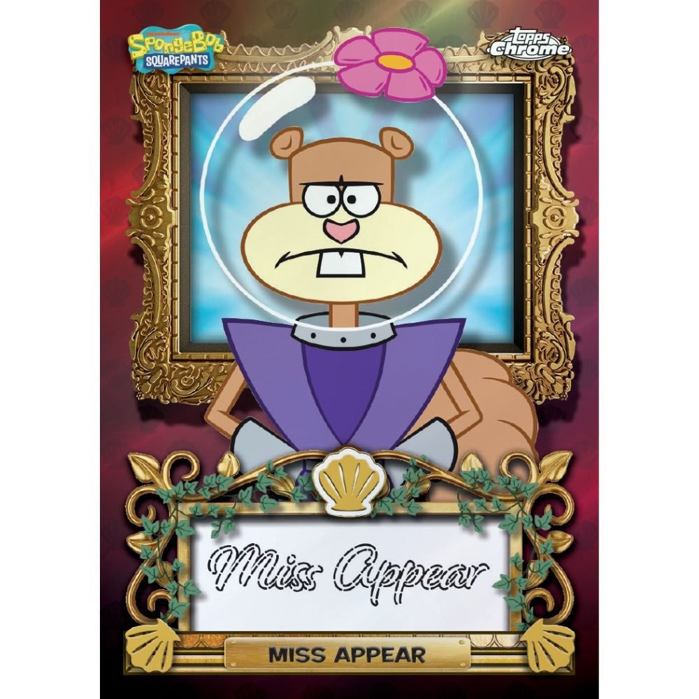 2025 Topps Chrome Spongebob Hobby Box