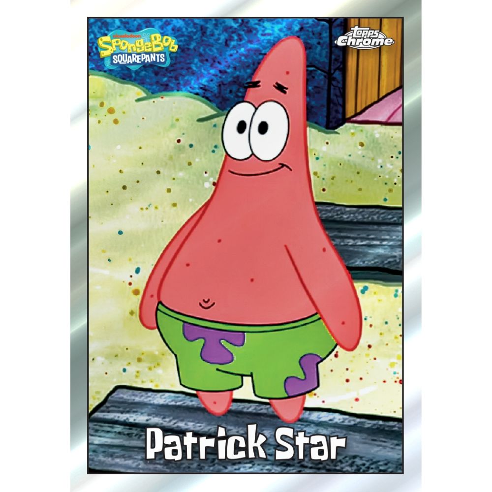 2025 Topps Chrome Spongebob Hobby Box