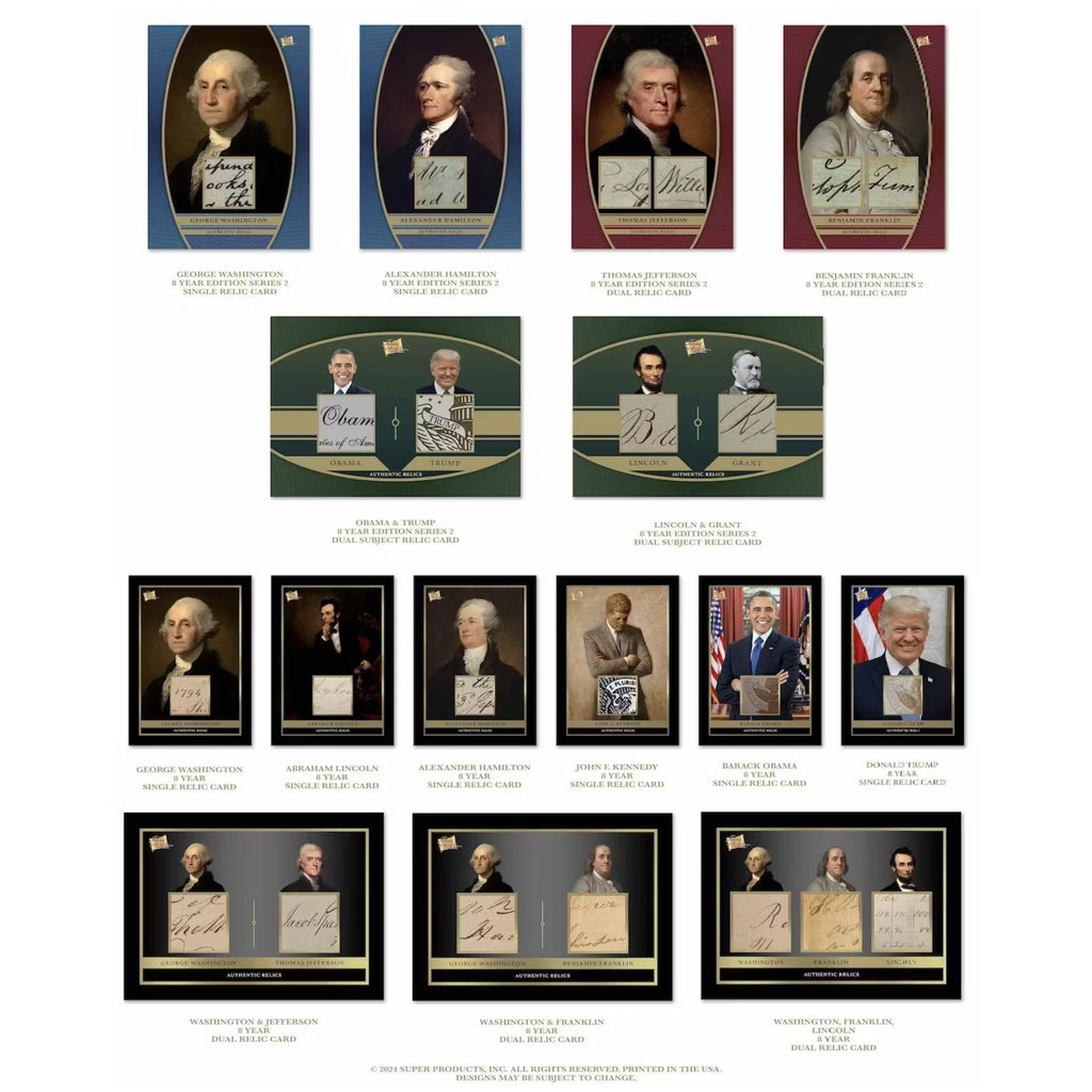 2024 Pieces of the Past 8 Year Collection Series 2 Hobby Box