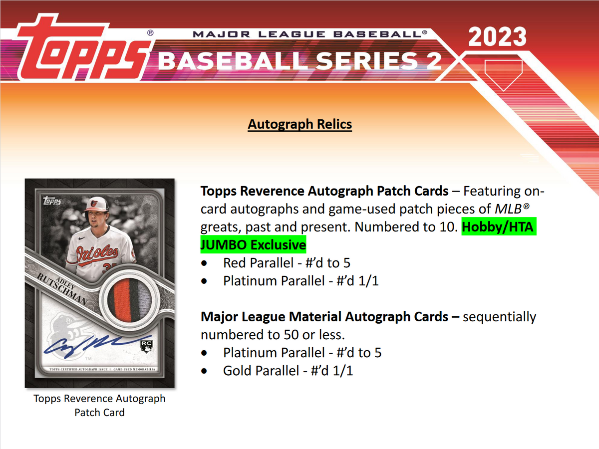 2023 Topps Series 2 Baseball Hobby 12 Box Case