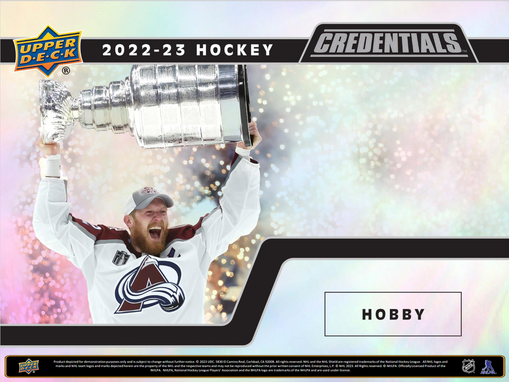 2022-23 Upper Deck Credentials Hockey Hobby Box