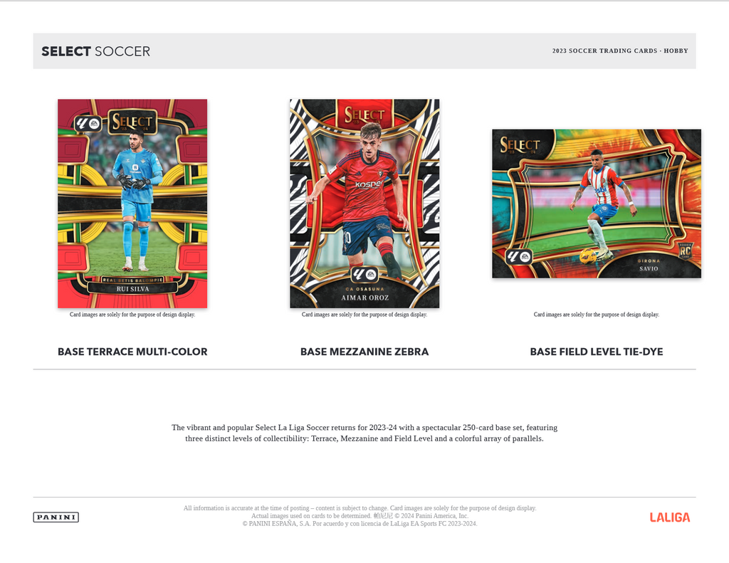 2023-24 Panini Select La Liga Soccer Hobby Box
