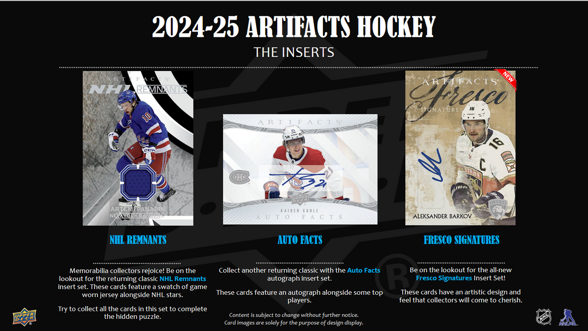2024-25 Upper Deck Artifacts Hockey Blaster 20 Box Case