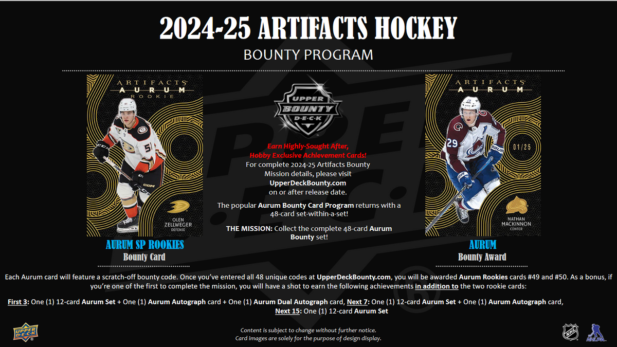 2024-25 Upper Deck Artifacts Hockey Blaster 20 Box Case