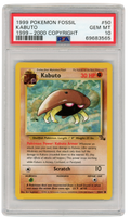 1999-2000 Fossil Kabuto 50/62 PSA 10 (#1325)