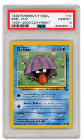 1999-2000 Fossil Shellder 54/62 PSA 10 (#1320)