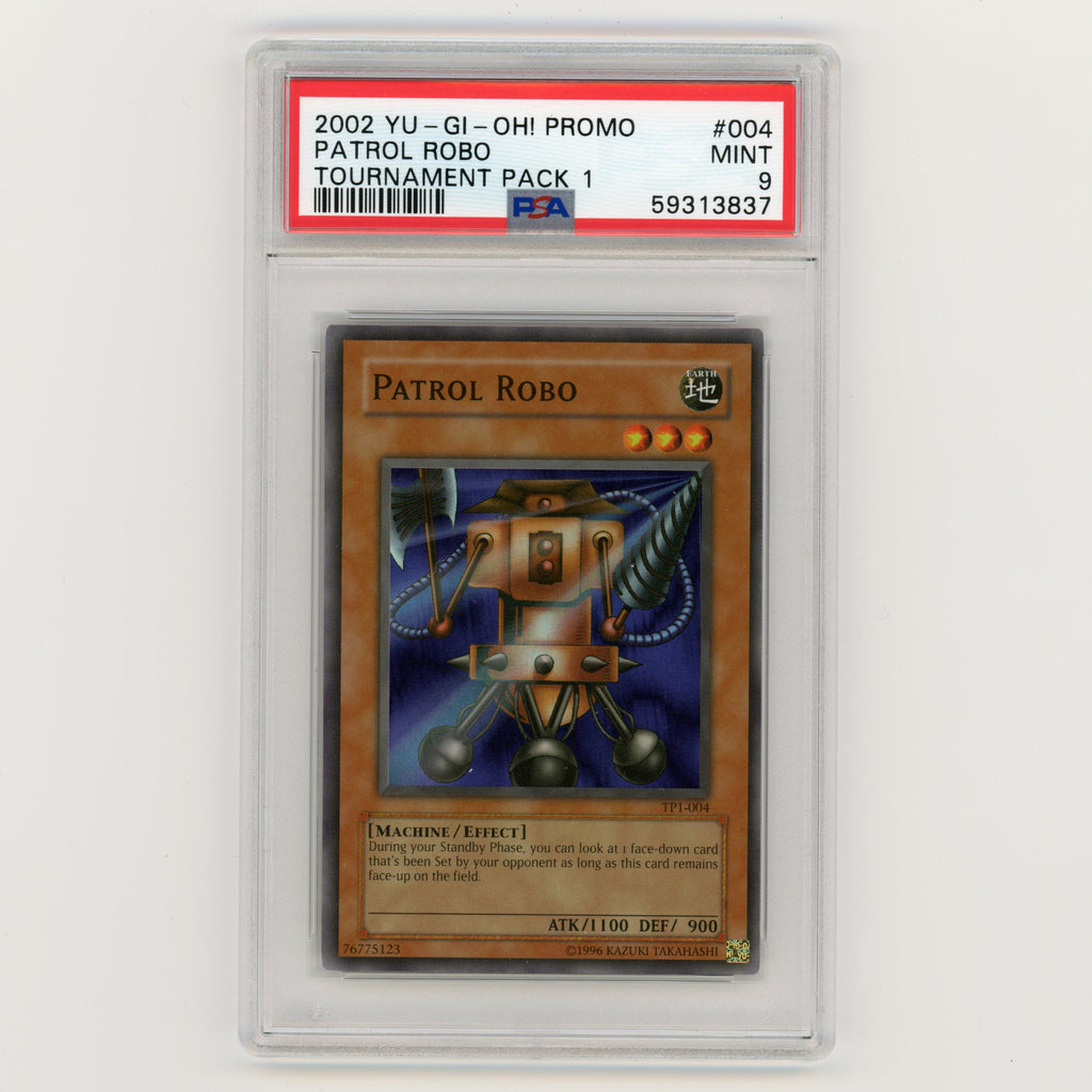 2002 YuGiOh Promo Patrol Robo Tournament Pack 1 #004 PSA 9 (#AF12)